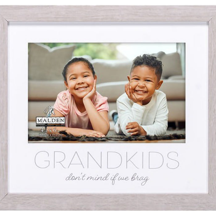 Malden : Grandkids Don't Mind If We Brag Photo Frame - 4x6 at Annie's Hallmark
