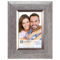 The Malden Gray with Pewter Photo Frame turns any 8x10 photograph into a stunning focal point.