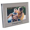"Malden : 4X6 \"One Great Family\" Frame -"