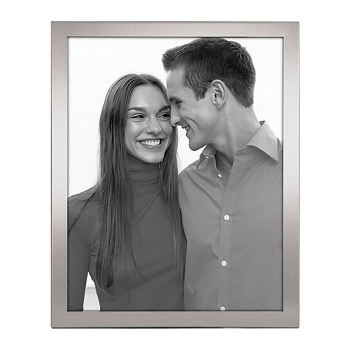 "Malden : 8x10-Inch Essential Fashion Metal Frame - Silver -"