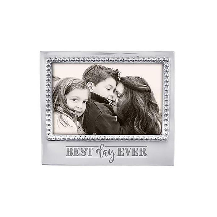 "Mariposa : Best Day Ever Beaded 4x6 Frame - Mariposa : Best Day Ever Beaded 4x6 Frame - Annies Hallmark and Gretchens Hallmark, Sister Stores"