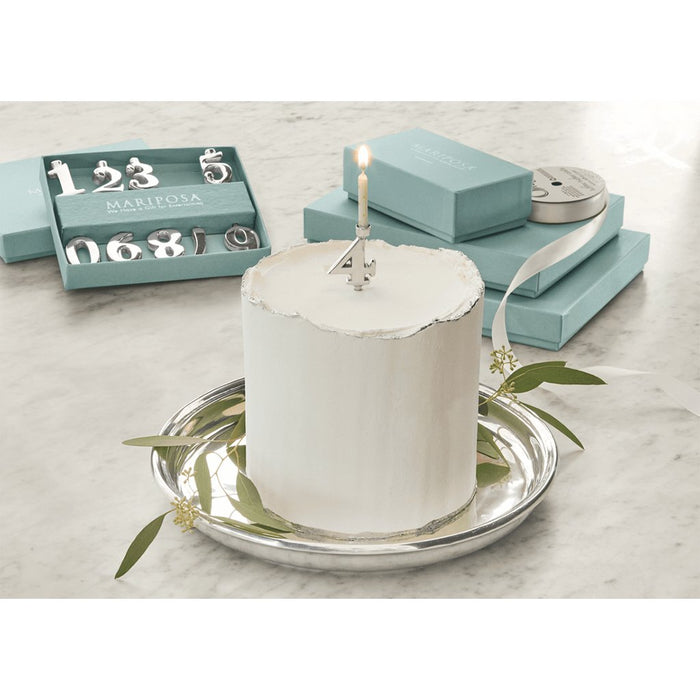 Mariposa : Candle Number Holder Set - Mariposa : Candle Number Holder Set