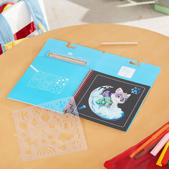 "Melissa & Doug : PAW Patrol Scratch Art Pad - Skye -"