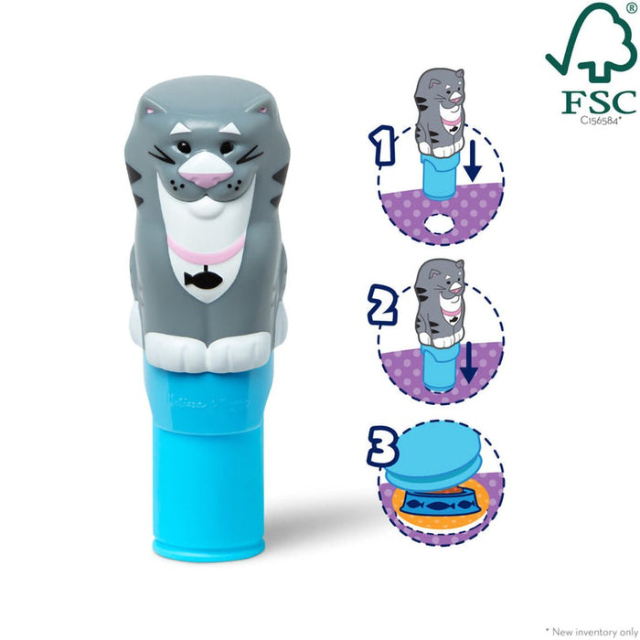 Melissa & Doug : Sticker WOW!® Activity Pad & Sticker Stamper - Cat - Melissa & Doug : Sticker WOW!® Activity Pad & Sticker Stamper - Cat