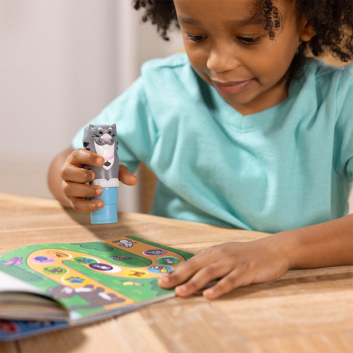Melissa & Doug : Sticker WOW!® Activity Pad & Sticker Stamper - Cat - Melissa & Doug : Sticker WOW!® Activity Pad & Sticker Stamper - Cat