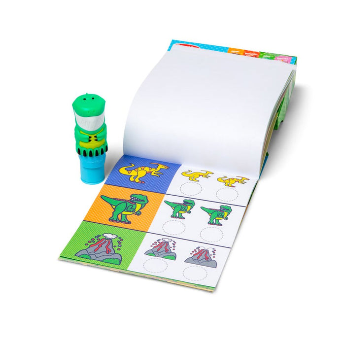 Melissa & Doug : Sticker WOW!® Activity Pad & Sticker Stamper - Dinosaur - Melissa & Doug : Sticker WOW!® Activity Pad & Sticker Stamper - Dinosaur
