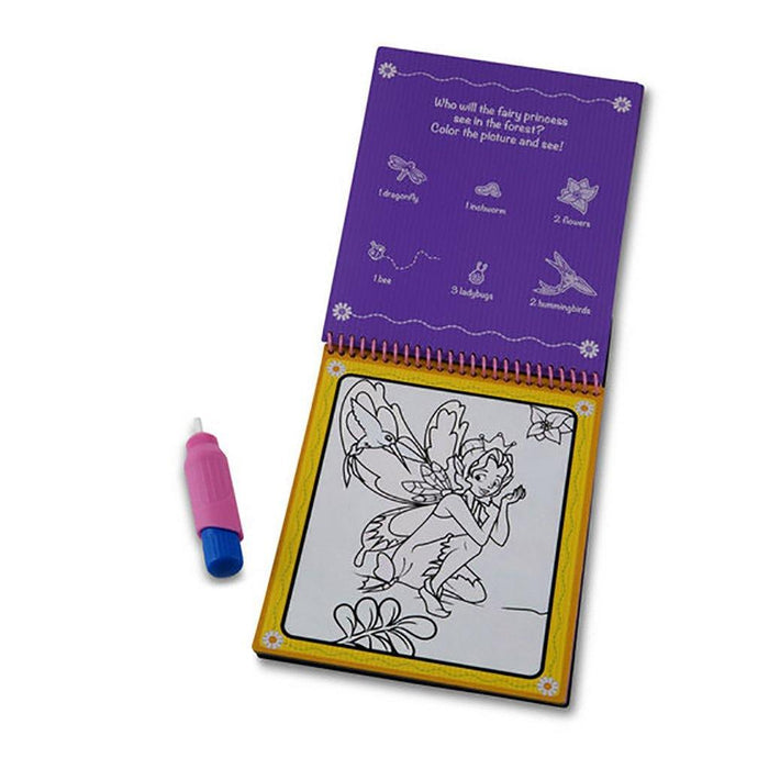 "Melissa & Doug : Water Wow! Fairy Tale - On the Go Travel Activity -"