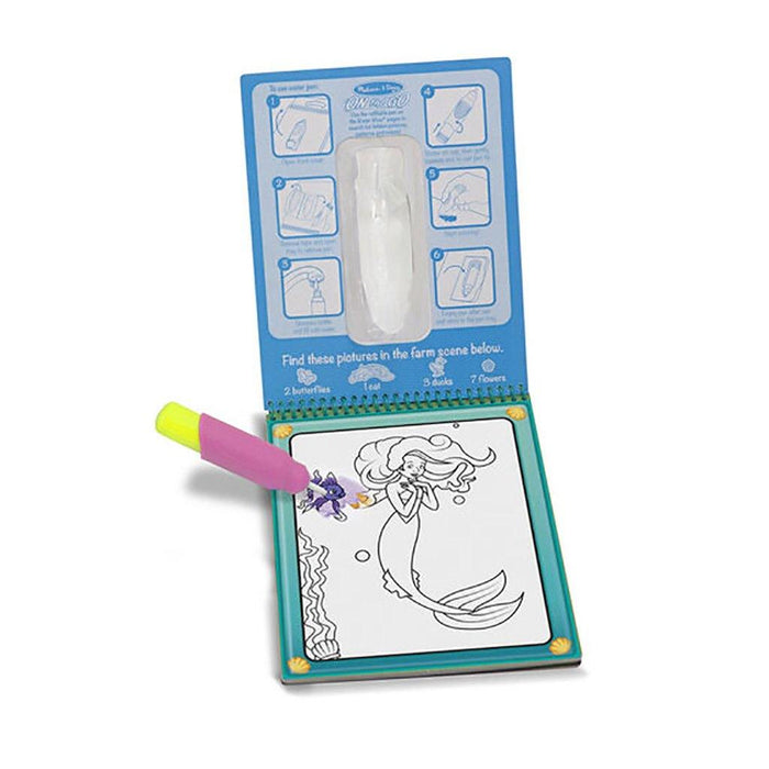 "Melissa & Doug : Water Wow! Fairy Tale - On the Go Travel Activity -"