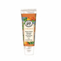 A tube of Michel Design Works L'Orange hand cream with shea butter, featuring an orange and leaf design on the label.