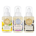 Lemon Basil, Lavender Rosemary and Honey Almost foam hand soap.