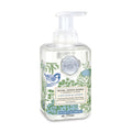 Michel Design Works crafts this Cotton &amp; Linen Foaming Hand Soap with a light, airy scent that feels as fresh as clean laundry.