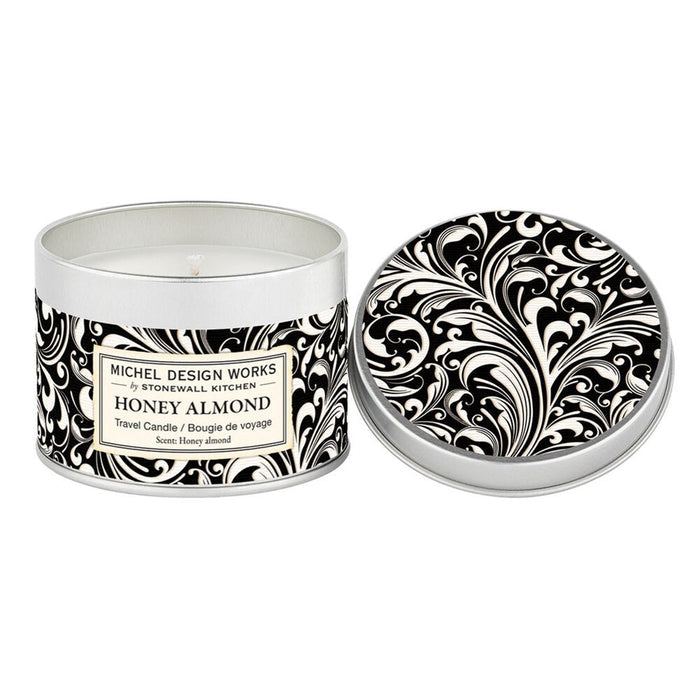 Michel Design Works : Honey Almond Travel Candle - Michel Design Works : Honey Almond Travel Candle