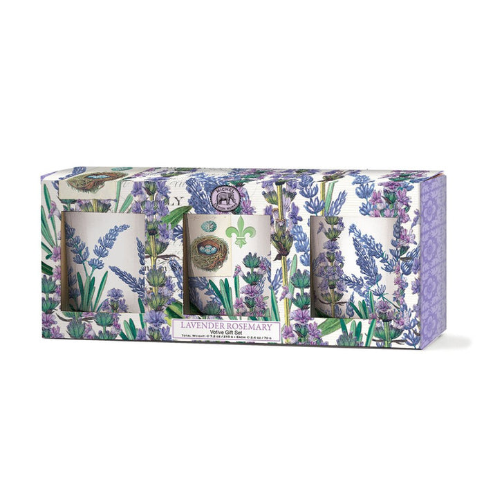 Michel Design Works : Lavender Rosemary Votive Gift Set - Michel Design Works : Lavender Rosemary Votive Gift Set