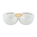 Mud Pie : Snack Double Dip Server - Mud Pie : Snack Double Dip Server