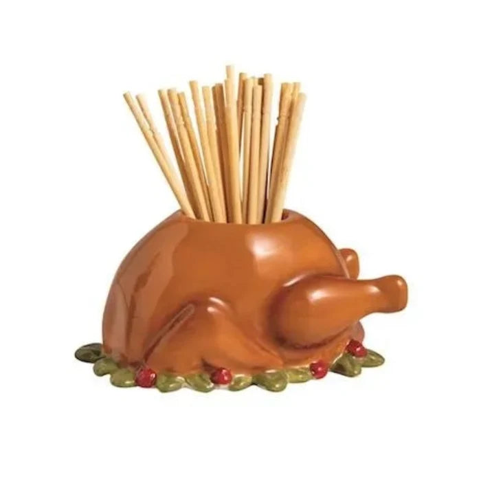 Mud Pie : Thanksgiving Toothpick Caddy Sets