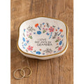 Natural Life : Antiqued Trinket Bowl - Grandma - Natural Life : Antiqued Trinket Bowl - Grandma
