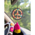 Natural Life : Car Air Freshener - Peace Sign - Natural Life : Car Air Freshener - Peace Sign