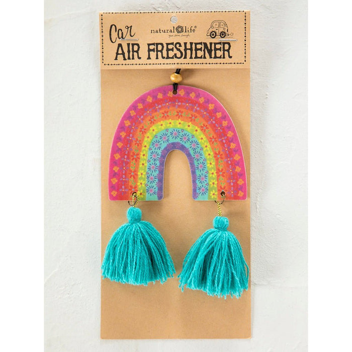 Natural Life : Car Air Freshener - Rainbow - Natural Life : Car Air Freshener - Rainbow