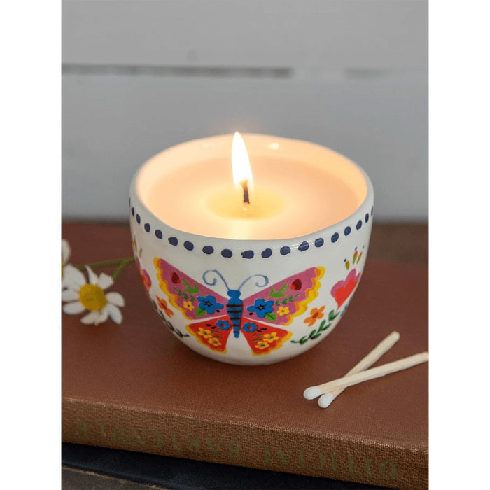 "Natural Life : Secret Message Candle - Brighter Place -"