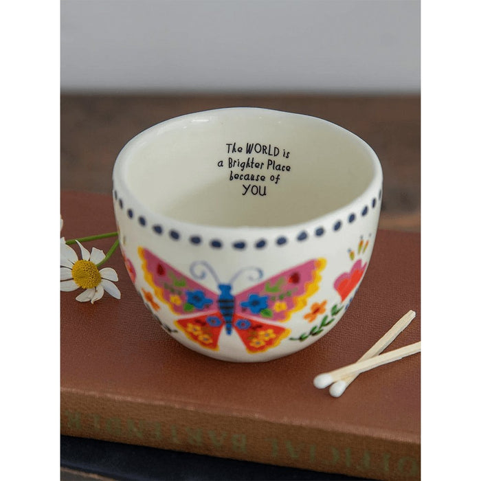 "Natural Life : Secret Message Candle - Brighter Place -"