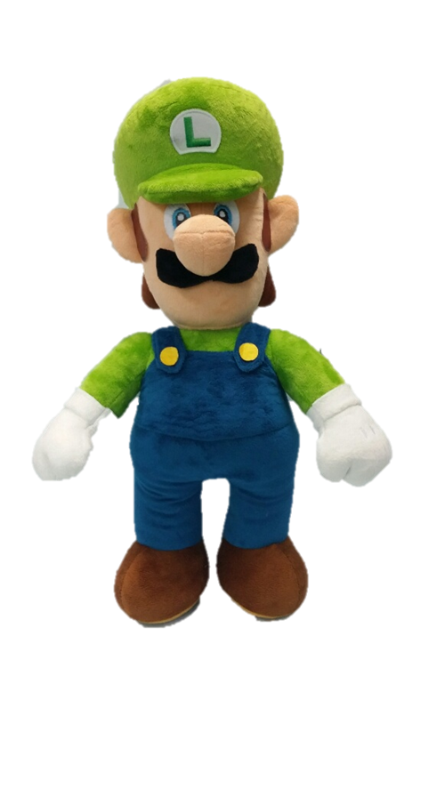 Nintendo Jumbo Basic Plush Luigi – Large Soft Toy