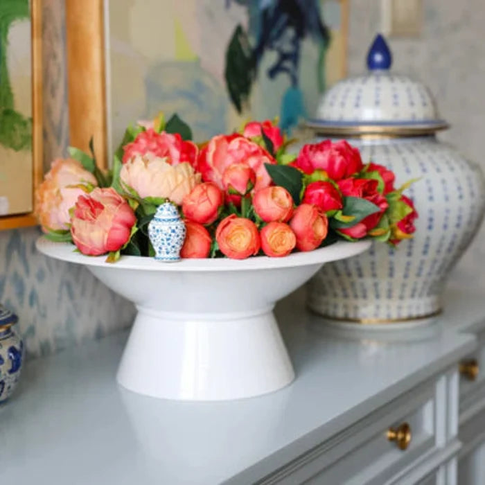 This Nora Fleming Melamine Shallow Bowl brings versatile style to everyday serving and entertaining.