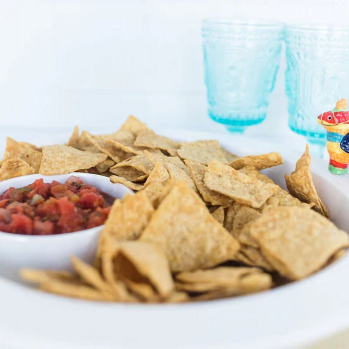 "Nora Fleming : chip and dip - pinstripes - Nora Fleming : chip and dip - pinstripes"