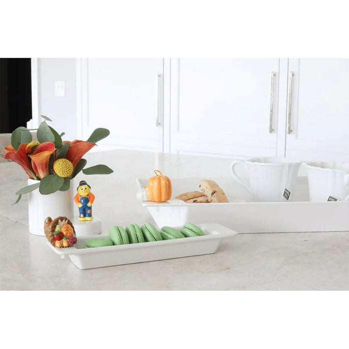 "Nora Fleming : Pinstripes Cracker Tray (6) -"