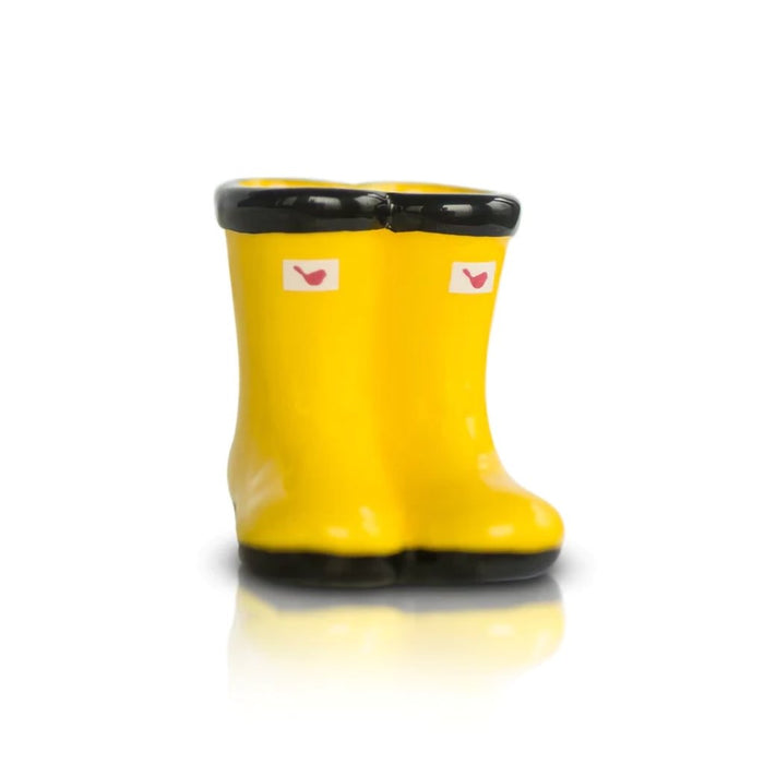 "Nora Fleming : St. Jude Jumpin’ Puddles Yellow Mini - Nora Fleming : St. Jude Jumpin’ Puddles Yellow Mini"