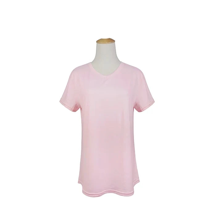Opportunities : Light Weight Lounge Shirt - Cotton Candy Pink