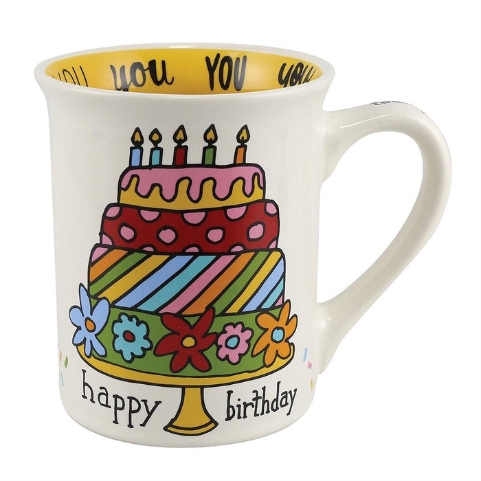 "Our Name Is Mud : Happy Birthday You You You Mug - Our Name Is Mud : Happy Birthday You You You Mug"