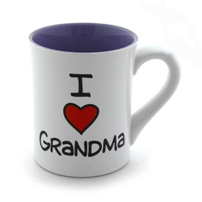 "Our Name is Mud : I Heart Grandma 16oz Mug - Annies Hallmark and Gretchens Hallmark, Sister Stores"