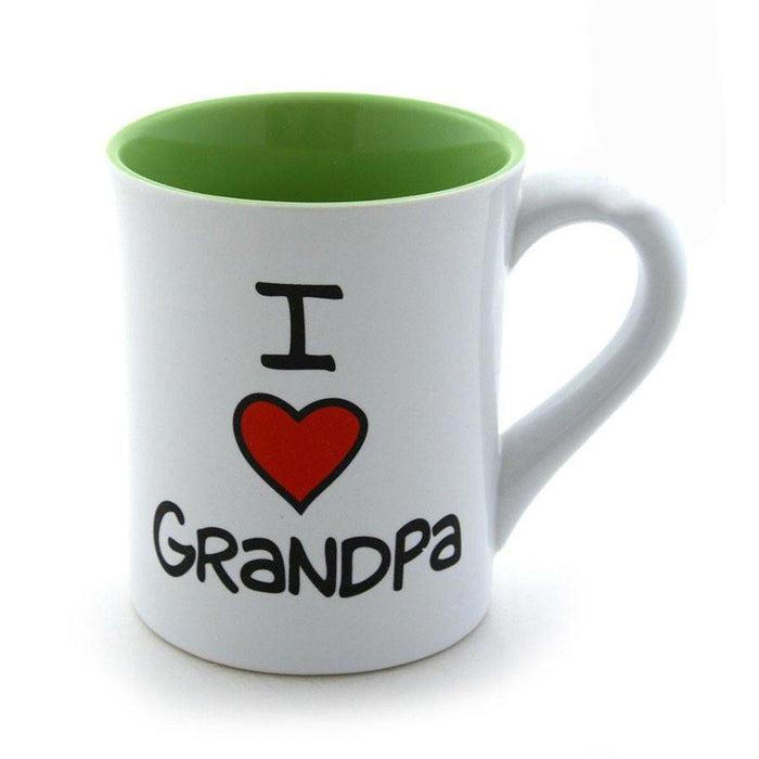 "Our Name is Mud : I Heart Grandpa 16oz Mug - Our Name is Mud : I Heart Grandpa 16oz Mug - Annies Hallmark and Gretchens Hallmark, Sister Stores"