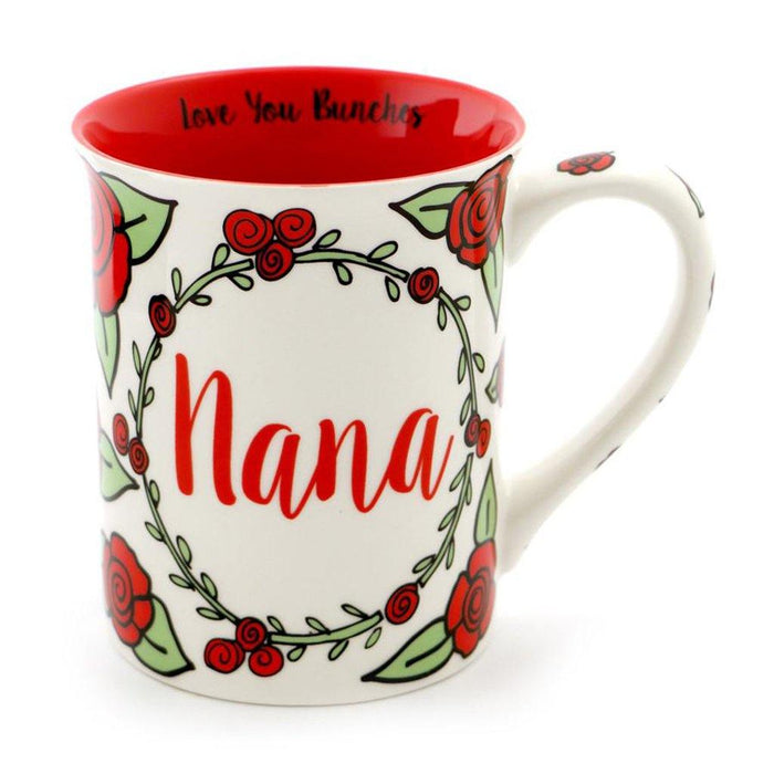 "Our Name is Mud : Nana Rose 16oz Mug -"