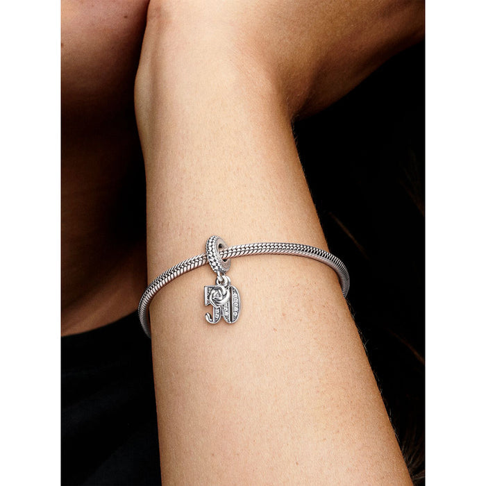 PANDORA : 50th Celebration Dangle Charm