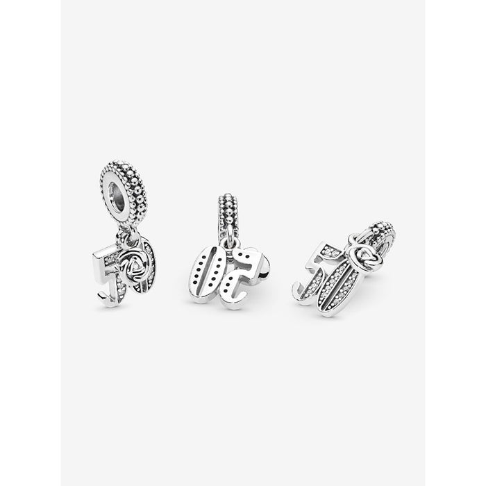 PANDORA : 50th Celebration Dangle Charm