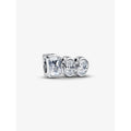 Close-up of the Pandora Boo Charm with cubic zirconia stones forming the word “BOO.”