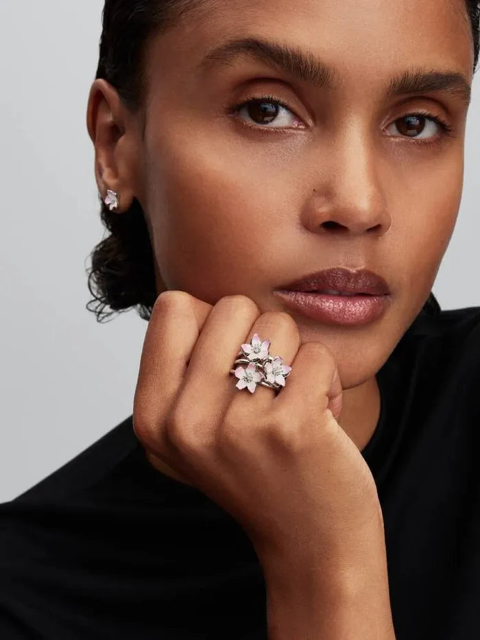 PANDORA : Cherry Blossom Ring - Silver