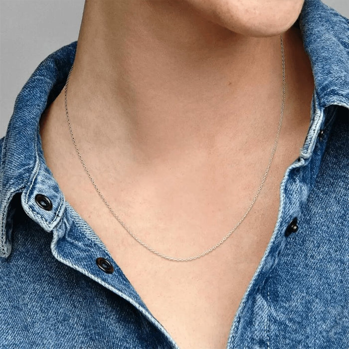 "PANDORA : Classic Cable Chain Necklace (17.7\") -"