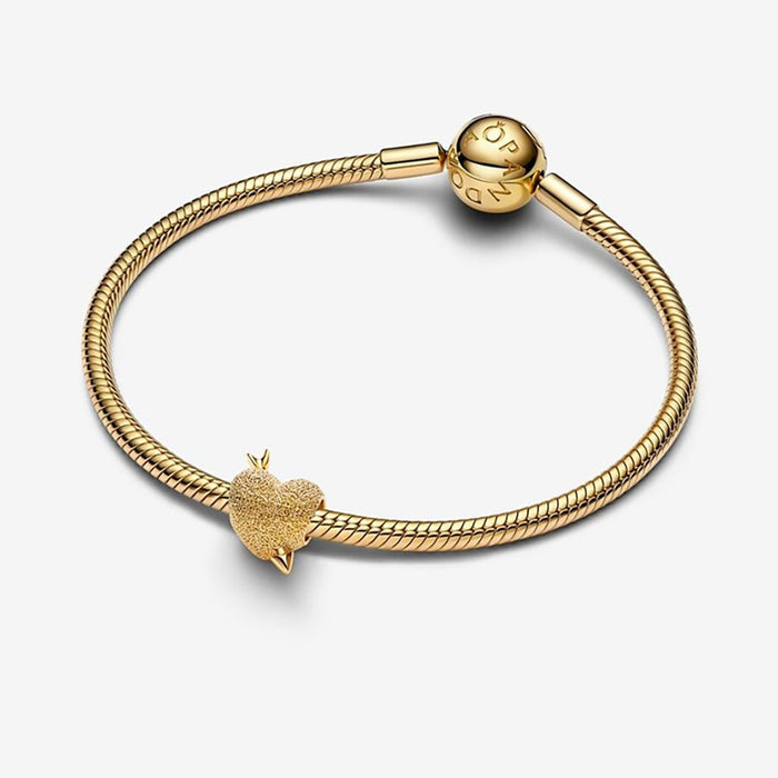 PANDORA : Cupid Heart Charm - PANDORA : Cupid Heart Charm