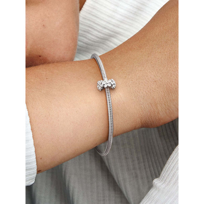 PANDORA : Daisy Flower Charm - White