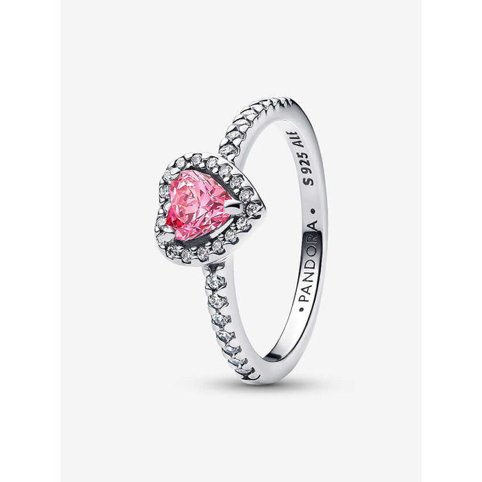 Pandora - Pink heart ring - Silver ring - Promise ring - Pandora rings - Pandora jewelry - gifts for her - giftshop - Pandora near me