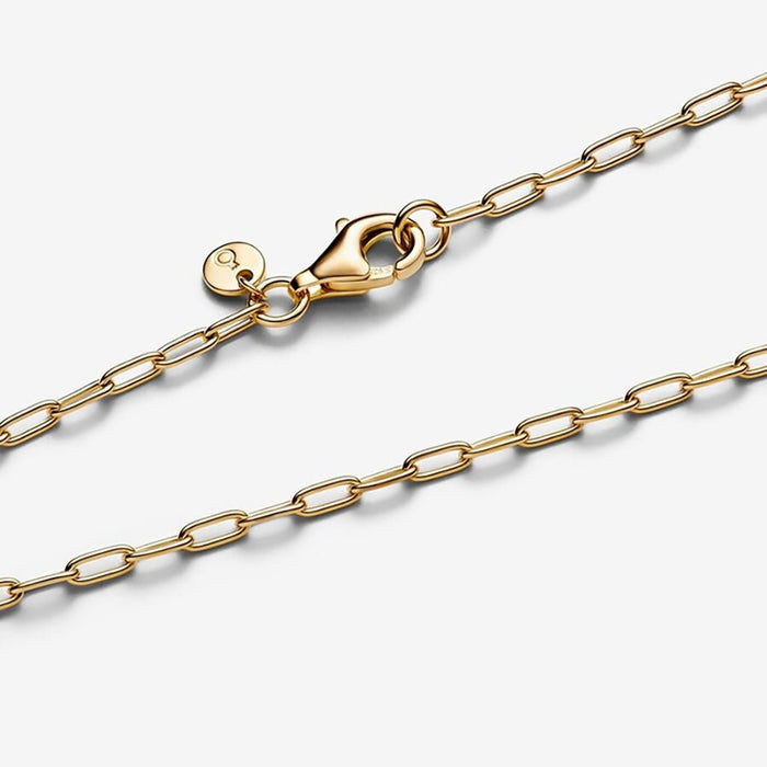 PANDORA : Elongated Link Chain Necklace - PANDORA : Elongated Link Chain Necklace