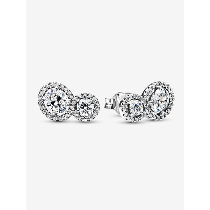 Pandora - Embracing Halo Stud Earrings - Pandora earrings - Pandora near me - stud earrings