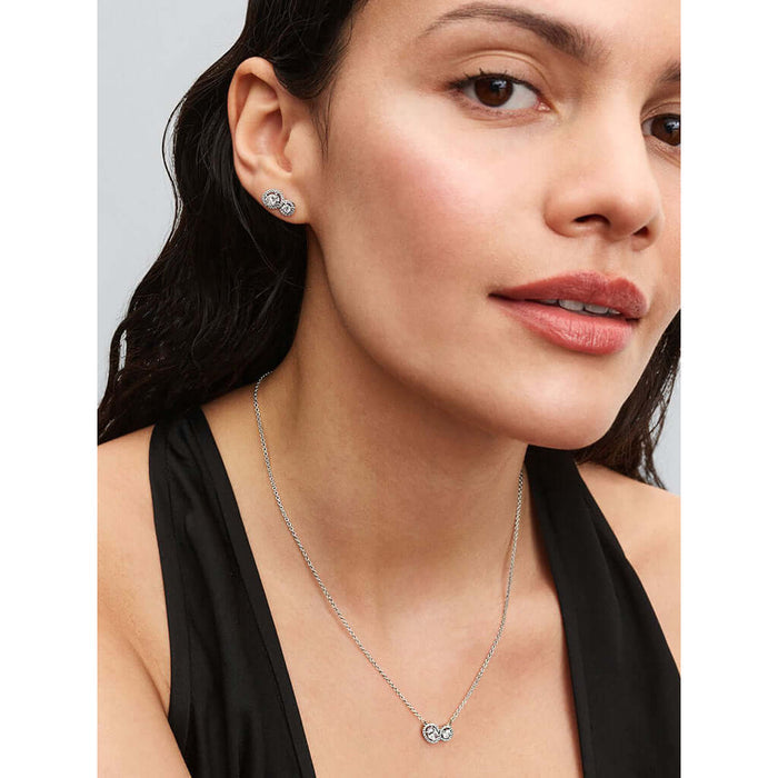 Pandora - Embracing Halo Stud Earrings - Pandora earrings - Pandora near me - stud earrings