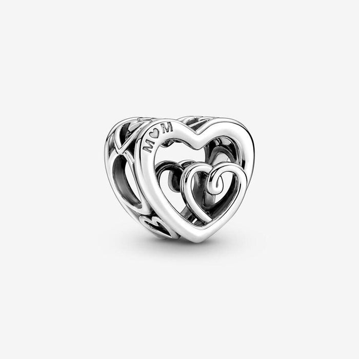 "PANDORA : Entwined Infinite Hearts Charm -"