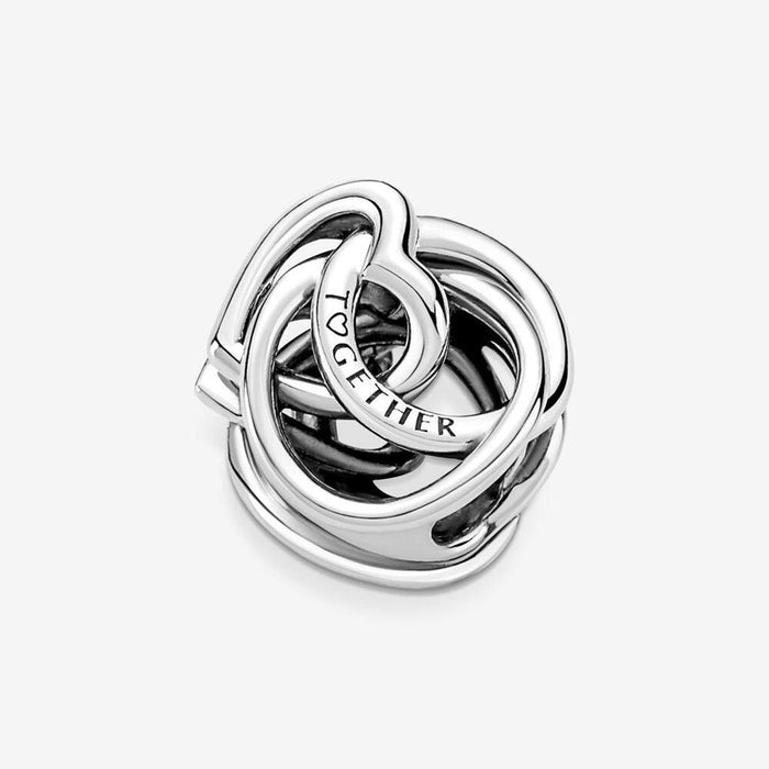 "PANDORA : Family Always Encircled Heart Charm -"