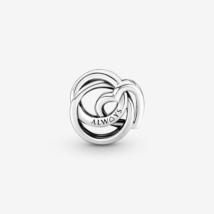 "PANDORA : Family Always Encircled Heart Charm -"