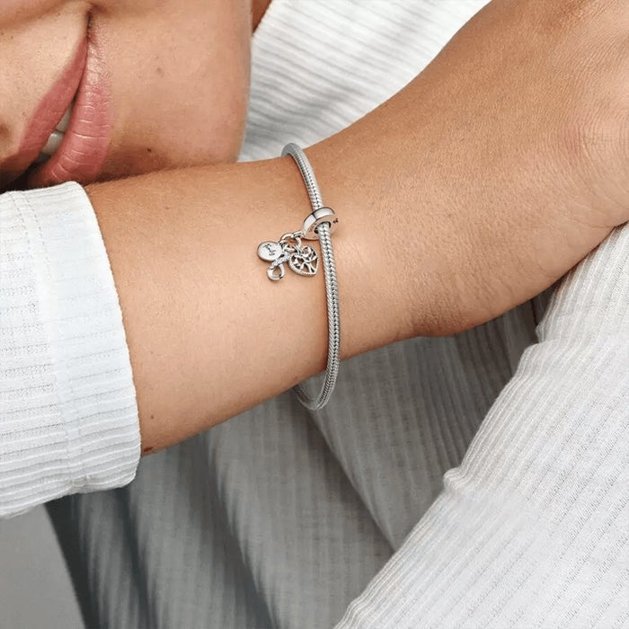 "PANDORA : Family Infinity Triple Dangle Charm -"