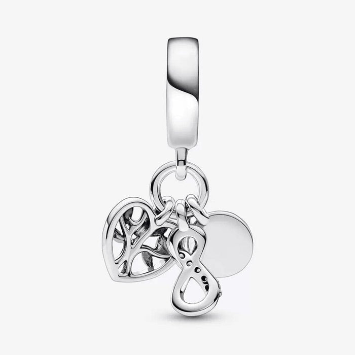 "PANDORA : Family Infinity Triple Dangle Charm -"